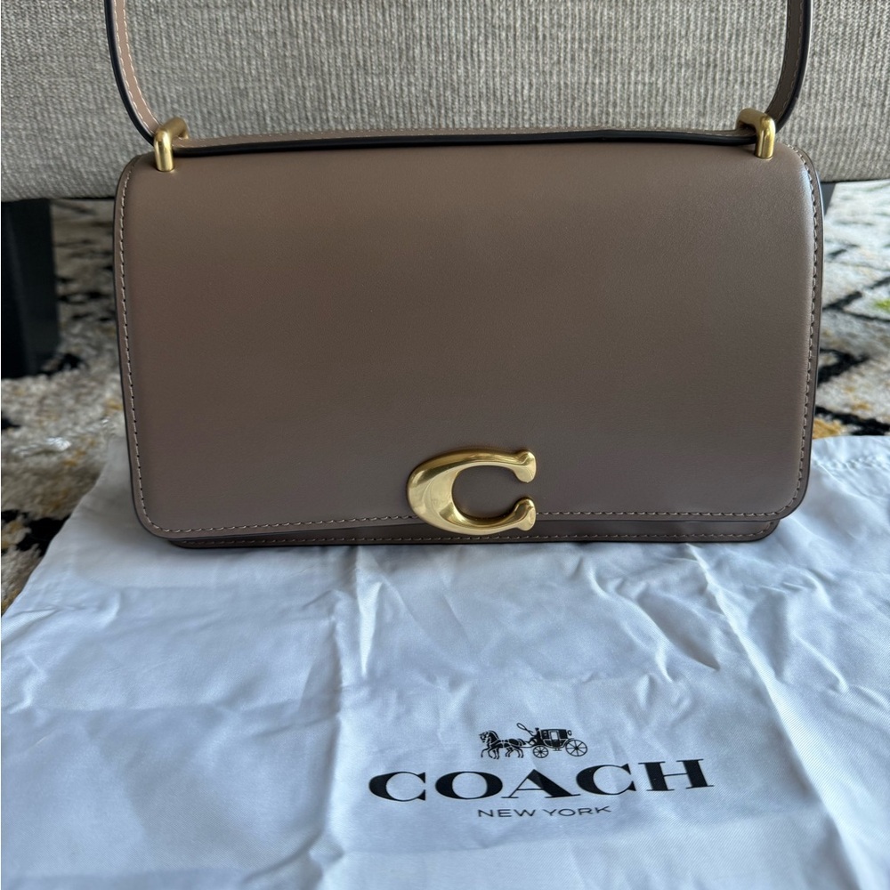 Coach Bandit Shoulder Bag Dark Stone